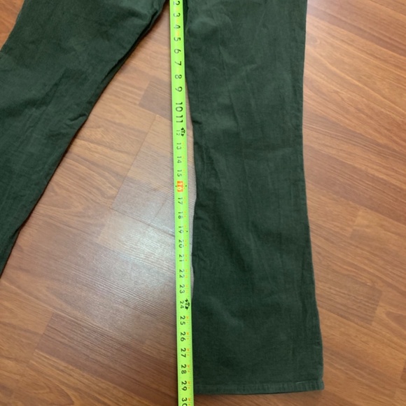 GAP,  Baby Boot cut corduroy pants with stretch in green - Picture 7 of 8